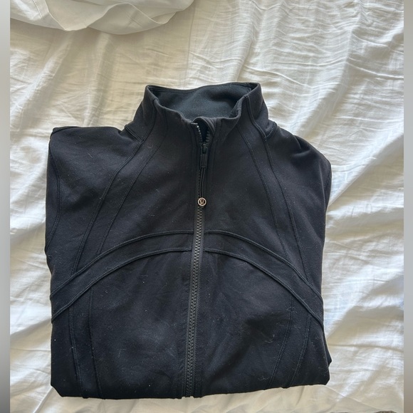 lululemon athletica Black Zip-Up - Picture 2 of 3